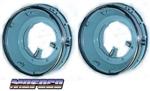 VW BUG GHIA 67 UP HEADLIGHT LIGHT BUCKET ASSEMBLY PAIR 141-941-041